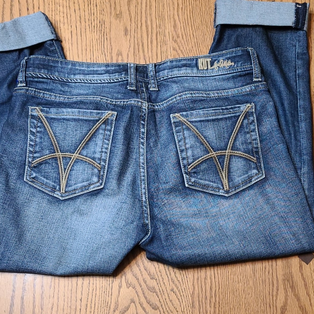 Kut From The Kloth Boyfriend crop jeans